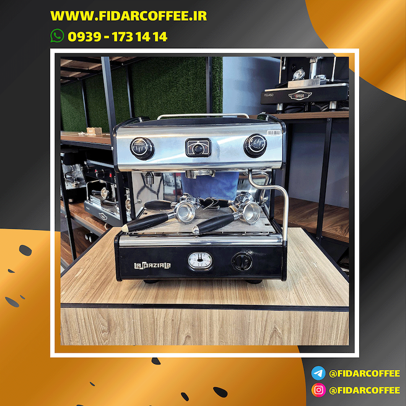 ☕ دستگاه اسپرسو لاسپازیاله La Spaziale S2 EP تک گروپ | نیمه‌اتومات | کارکرده | سال ساخت 2017 | فیدارکافی