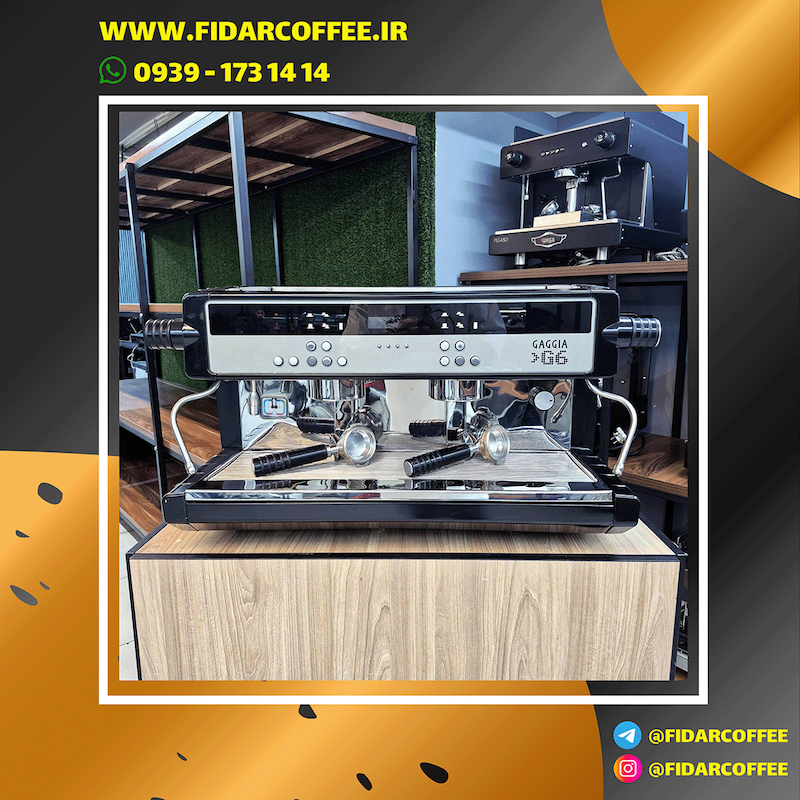دستگاه اسپرسوساز دو گروپ مدل گاگیا  Gaggia G6 pid کارکرده سال ساخت 2011 | فیدارکافی