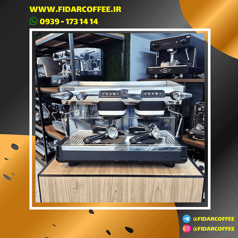 دستگاه اسپرسوساز دو گروپ مدل رنچیلیو کلاس Rancilio Classe 5 کارکرده سال ساخت 2019 | فیدارکافی