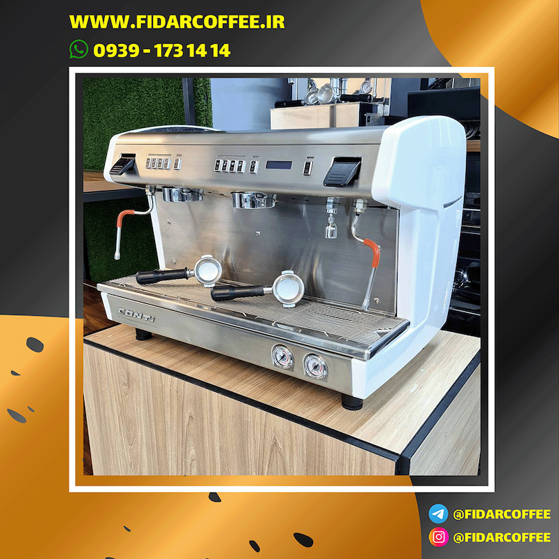 دستگاه اسپرسوساز دوگروپ مدل کنتی Conti X1 اتوماتیک تالکاپ کارکرده سال ساخت 2019 | فیدارکافی