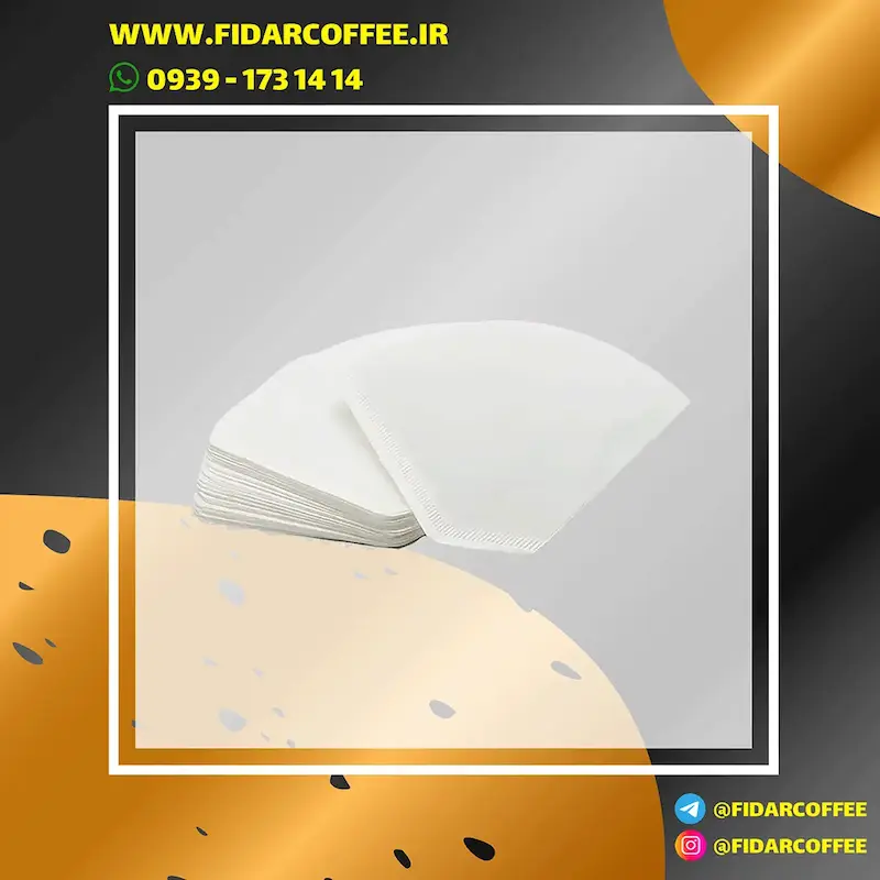 ☕ فیلتر کاغذی کلور | سایز 1–4 کاپ | آکبند  | فیدارکافی