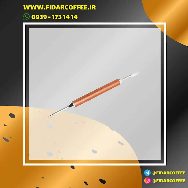 ☕ قلم آرت دسته چوبی | آکبند  | فیدارکافی