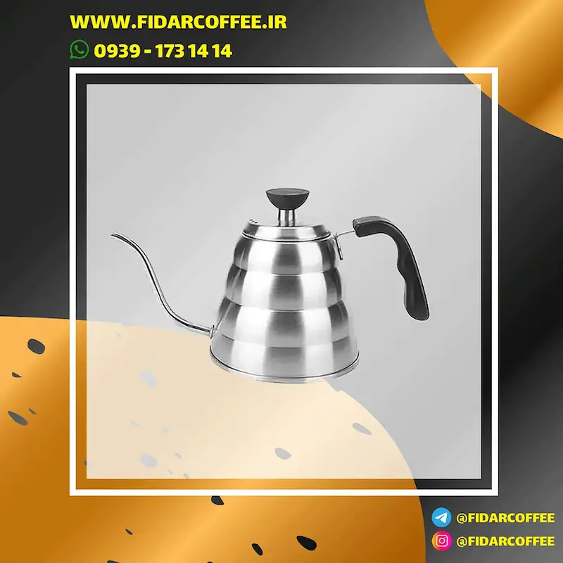 ☕ کتل دستی هریو مدل HARIO VKBR-120-HSV | فیدارکافی