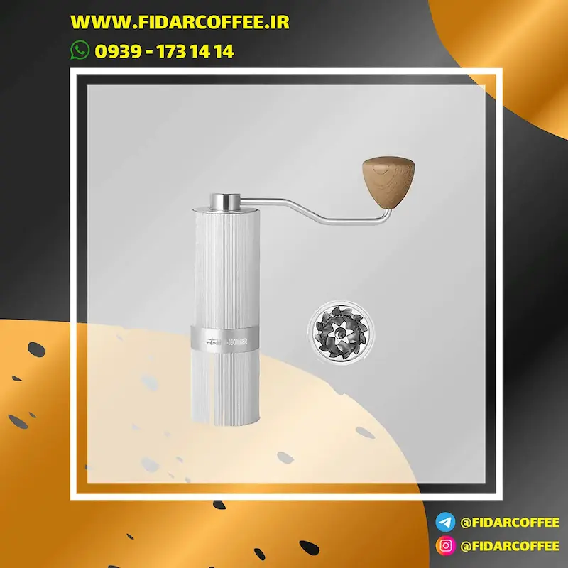 آسیاب دستی بمبر مدل MHW-3BOMBER M1 با تیغه تیتانیوم و استیل | فیدارکافی