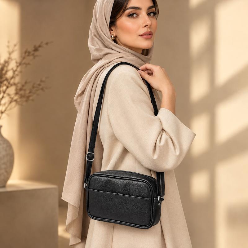 کیف دوشی چرم تارا