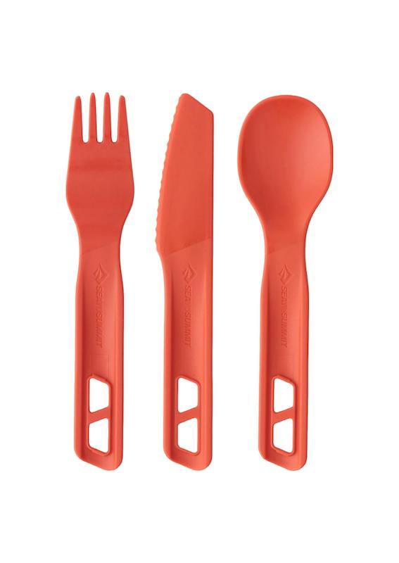 ست قاشق، چنگال و کارد سفری سی تو سامیت مدل Camp Cutlery (سه تکه)