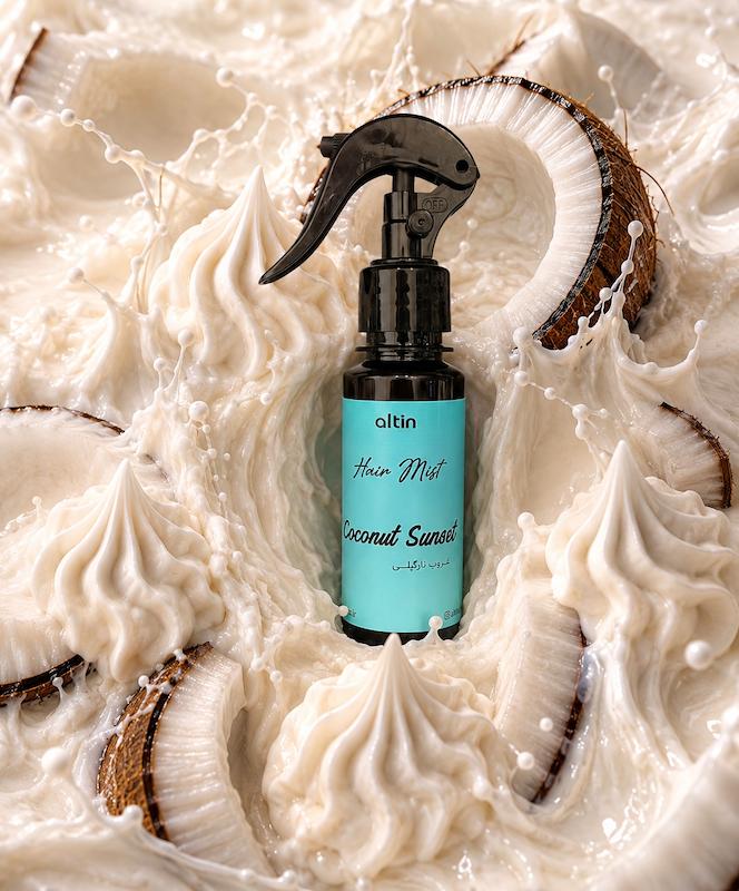عطر مو کوکونات سانست | coconut sunset hair mist