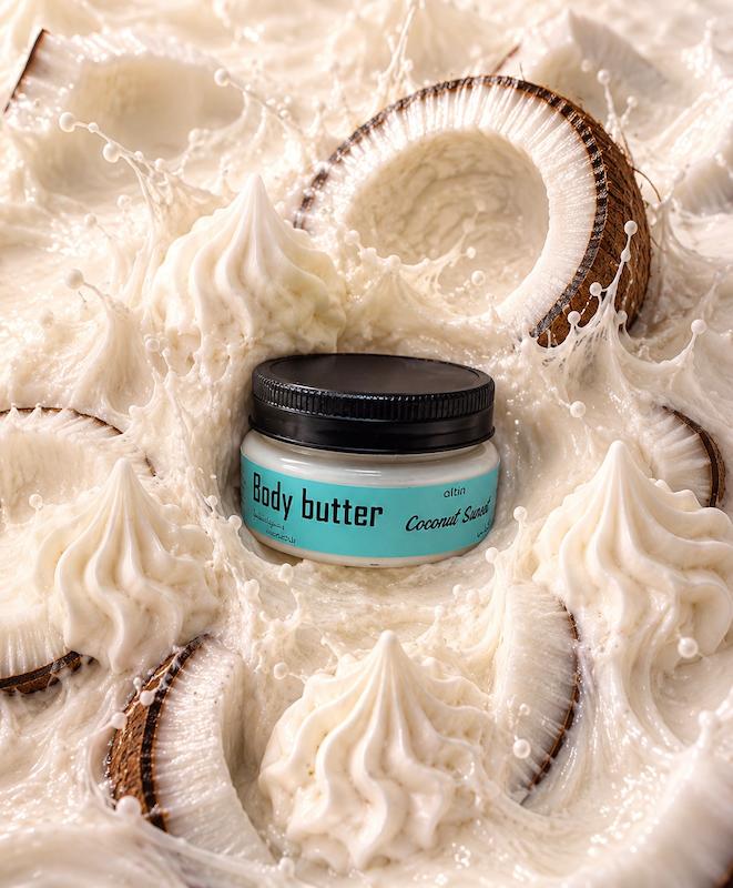 کره بدن کوکونات سانست |  coconut sunset body butter
