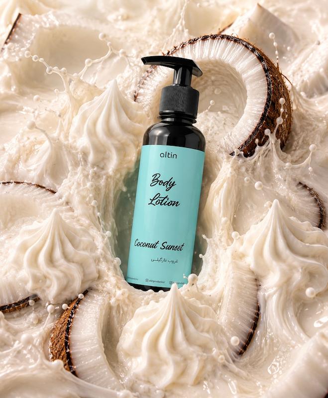 بادی لوشن کوکونات سانست |  coconut sunset body lotion