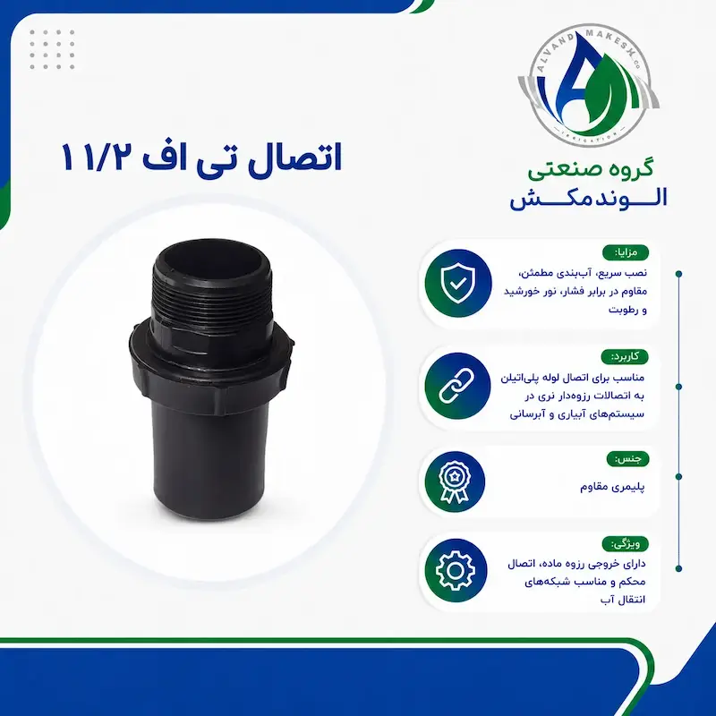 اتصال تی اف ۱/۲ ۱ 