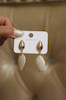 گوشواره اشکی صدفی