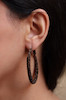 گوشواره پلنگی حلقه ای