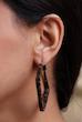 گوشواره پلنگی حلقه ای