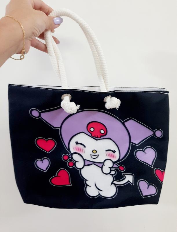 کیف بند کنفی کرومی مشکی 