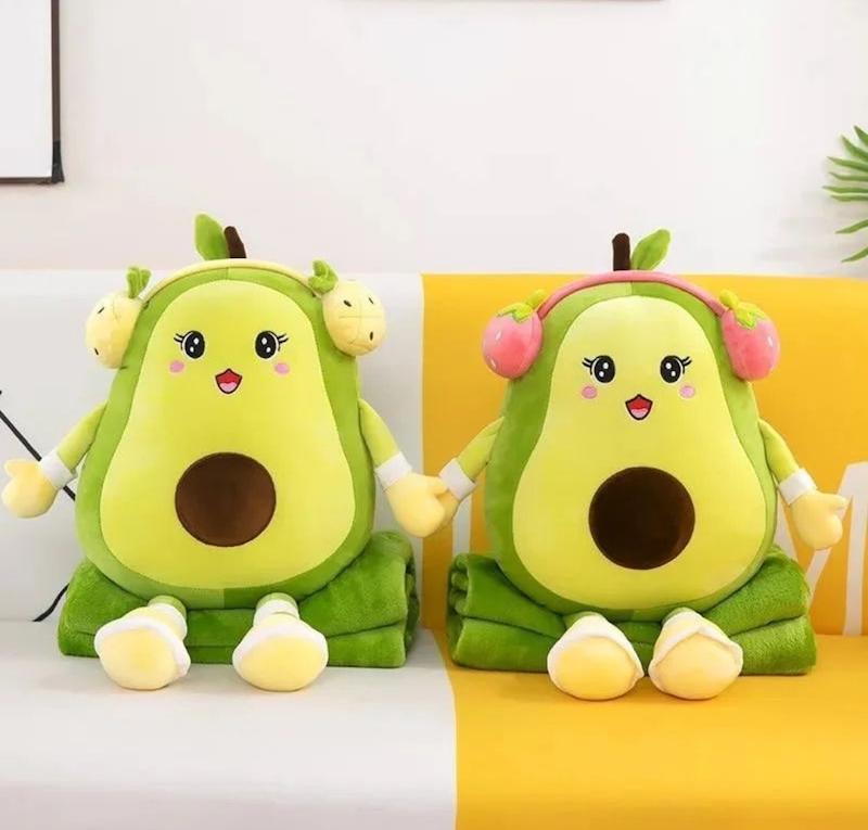 پتو بالشتی اووکادو هدفون دار