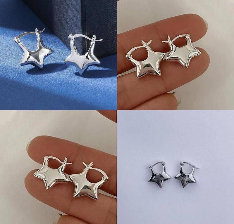گوشواره ستاره توپر