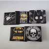 کیف پول و جاکارتی چاپی طرح گربه/ عنکبوت/ بتمن/ گان رز/ اسکلت