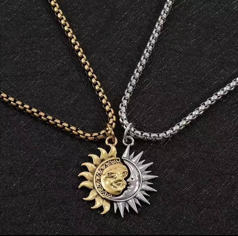 گردنبند ست ماه و خورشید 
