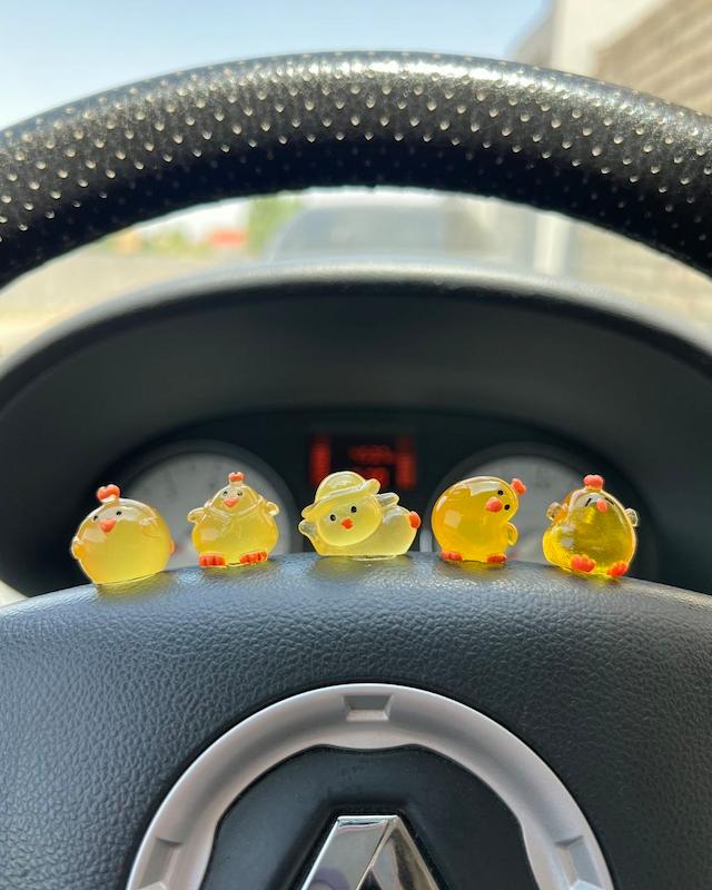 پک 5 تایی فیگور جوجه شبتاب🐥