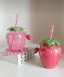 قمقمه توت فرنگی🍓🥤