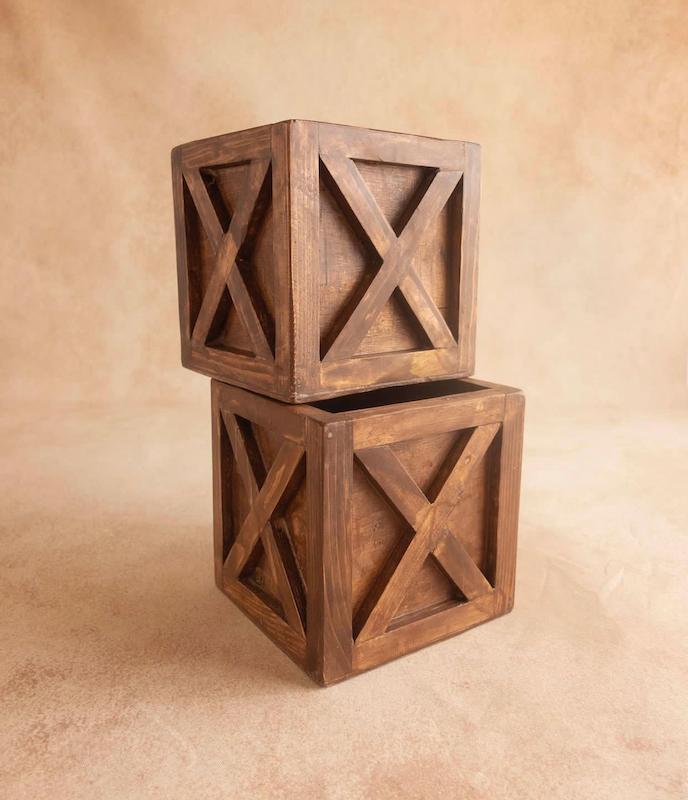 جعبه چوبی 40*40