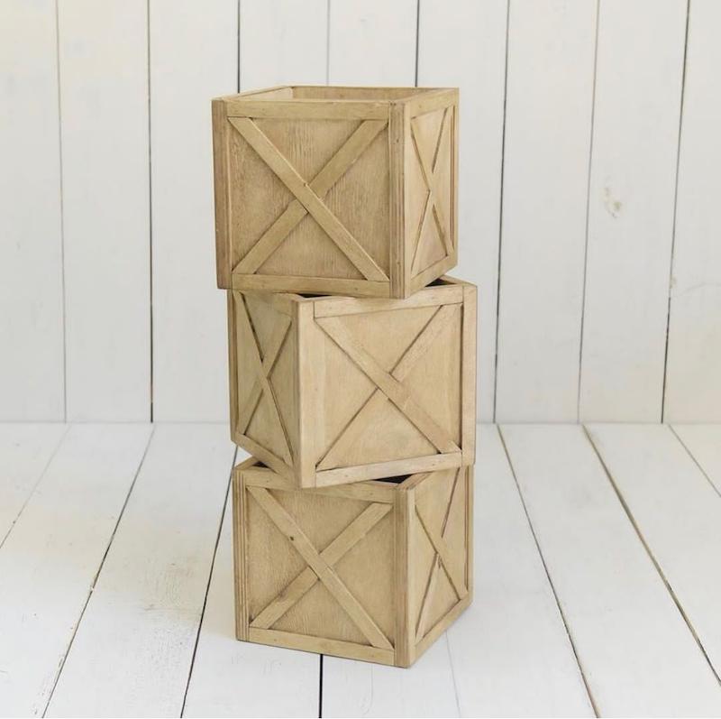 جعبه چوبی 20*20