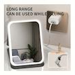 آینه آرایشی تاشو با نور LED سه حالته