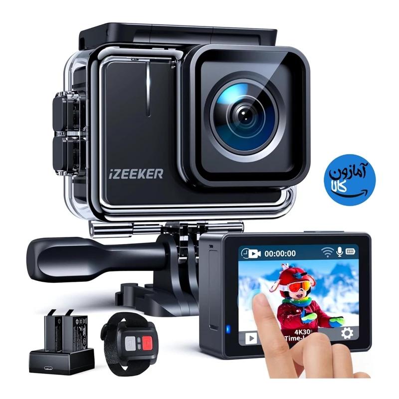 دوربین اکشن ورزشی برند ایزیکر مدل iA100 کیفیت 4K