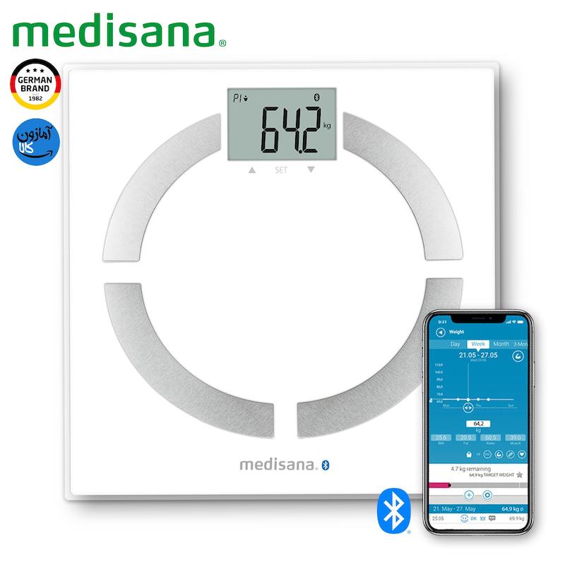 ترازوی دیجیتال هوشمند آنالیز بدن مدیسانا آلمان مدل BS 444 connect