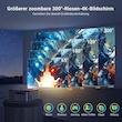 ویدیو پروژکتور برند لینووکس مدل L8 با کیفیت تصویر 4K HDR