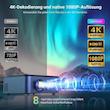 ویدیو پروژکتور برند لینووکس مدل L8 با کیفیت تصویر 4K HDR