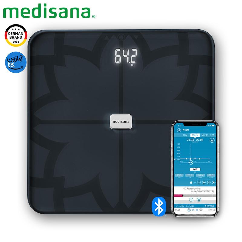 ترازوی هوشمند دیجیتال آنالیز بدن مدیسانا آلمان مدل BS 450 connect