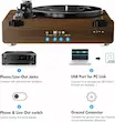 گرامافون بلوتوثی حرفه ای برند !DIGITNOW با بلندگوی استریوی HiFi داخلی