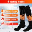 جوراب گرمایشی برند SOCKS باتری قابل شارژ ۵۰۰۰ میلی‌آمپر،کنترل از راه دور از طریق اپلیکیشن