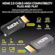 کابل 25 متری HDMI 4K فیبر نوری برند ATZEBE