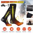 جوراب گرمایشی برند SOCKS باتری 4000 میلی‌آمپر ساعتی برای آقایان، خانم‌ها
