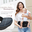 کریر کمری کودک Momcozy Hip Seat  قابل تنظیم با محافظ شکم سه بعدی اورجینال، کریر ارگونومیک با جیب‌های مختلف برای نوزادان و کودکان