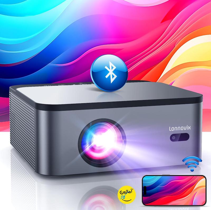ویدیو پروژکتور برند لینووکس مدل L8 با کیفیت تصویر 4K HDR