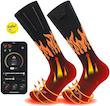 جوراب گرمایشی برند SOCKS باتری قابل شارژ ۵۰۰۰ میلی‌آمپر،کنترل از راه دور از طریق اپلیکیشن