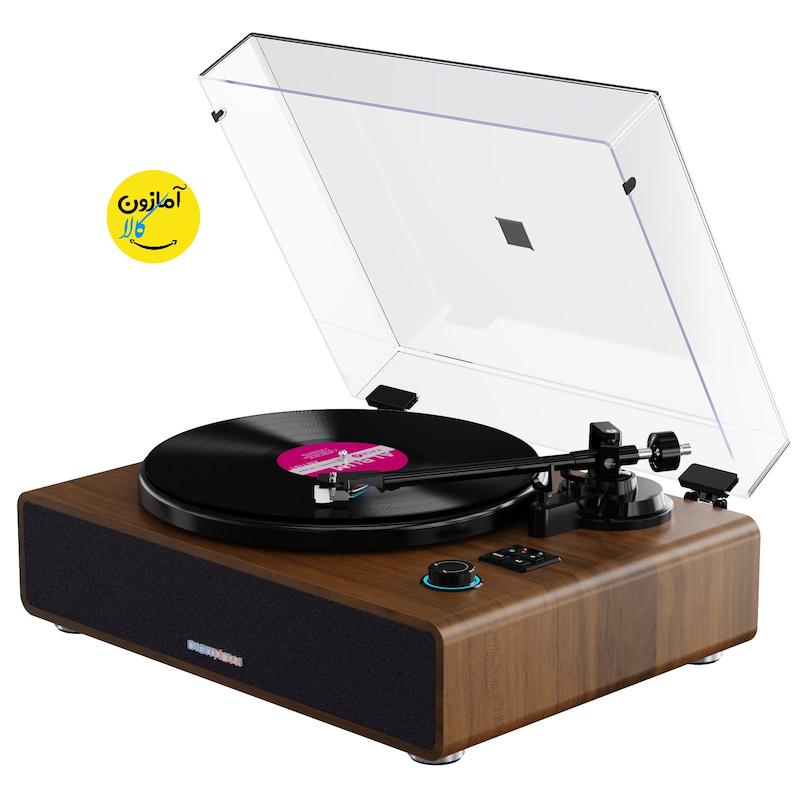 گرامافون بلوتوثی حرفه ای برند !DIGITNOW با بلندگوی استریوی HiFi داخلی