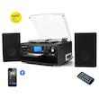 گرامافون بلوتوثی برند !DIGITNOW با بلندگوی استریو، تبدیل وینیل LP به MP3 با CD، کاست، رادیو، ورودی AUX و رمزگذاری USB/SD، کنترل از راه دور، پخش کننده موسیقی صوتی با آمپلی فایر داخلی