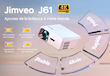 ویدیو پروژکتر برند جیمیو مدل j61 فکوس خودکار