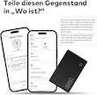 کارت ردیاب کیف پول فوق باریک ضد آب IP68، شارژ بی‌سیم، سازگار با Apple Find My (فقط iOS)