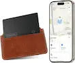 کارت ردیاب کیف پول فوق باریک ضد آب IP68، شارژ بی‌سیم، سازگار با Apple Find My (فقط iOS)