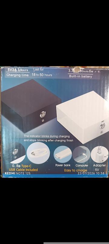 چراغ دکوراتیو6وات دوطرفه  RGB کنترلدار مدلCW12BR