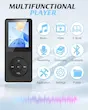 mp3 پلیر 32کیگابایتی برند Raitwahl بلوتوث 5.0 با بلندگوهای HD، صفحه نمایش رنگی TFT 1.8 اینچ، 