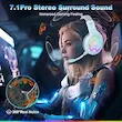 هدست بازی بی‌سیم Krysenix PG4 با فرکانس ۲.۴ گیگاهرتز برای PS5، PS4، کامپیوتر، مک، سوییچ
