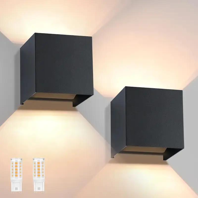 چراغ دیواری LED فضای باز مدلLC-L297 ضد آب (۱عدد)