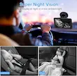 دوربین ومانیتور  کودک ۵ اینچی خودرو، کیفیت HD 1080P برای صندلی عقب کودک، نمای  ۱۷۰ درجه، قابلیت دید در شب