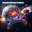 دسته بازی بی‌سیم برند ACE GAMER طرح کهکشانی برای سوییچ/سوئیچ لایت/سوئیچ OLED با قابلیت بیدارباش، جوی‌استیک گیم‌پد با ژیروسکوپ ۶ محوره